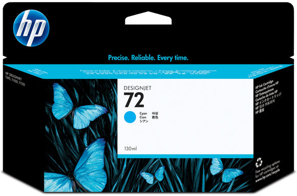 HP 72 - C9371A - 130ml Cyan Ink Cartridge - (price as of 0622)