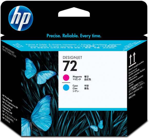 HP 72 - C9383A - Magenta & Cyan Printhead - (price as of 0622)
