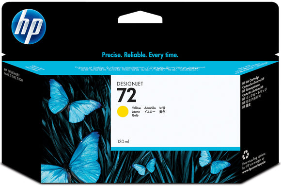 HP 72 - C9373A - 130ml Yellow Ink Cartridge - (price as of 0622)