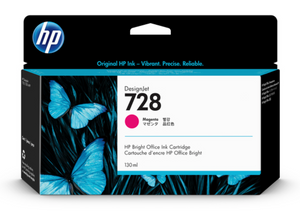 HP 728 Magenta Ink Cartridge 130ml - F9J66A (price as of 0622)